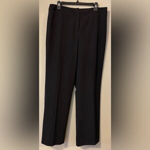 Valerie Stevens Separates Classic Black Trousers pants, size 10